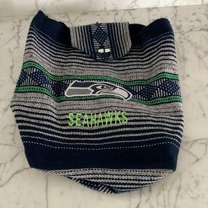 Seahawks knitted backpack
